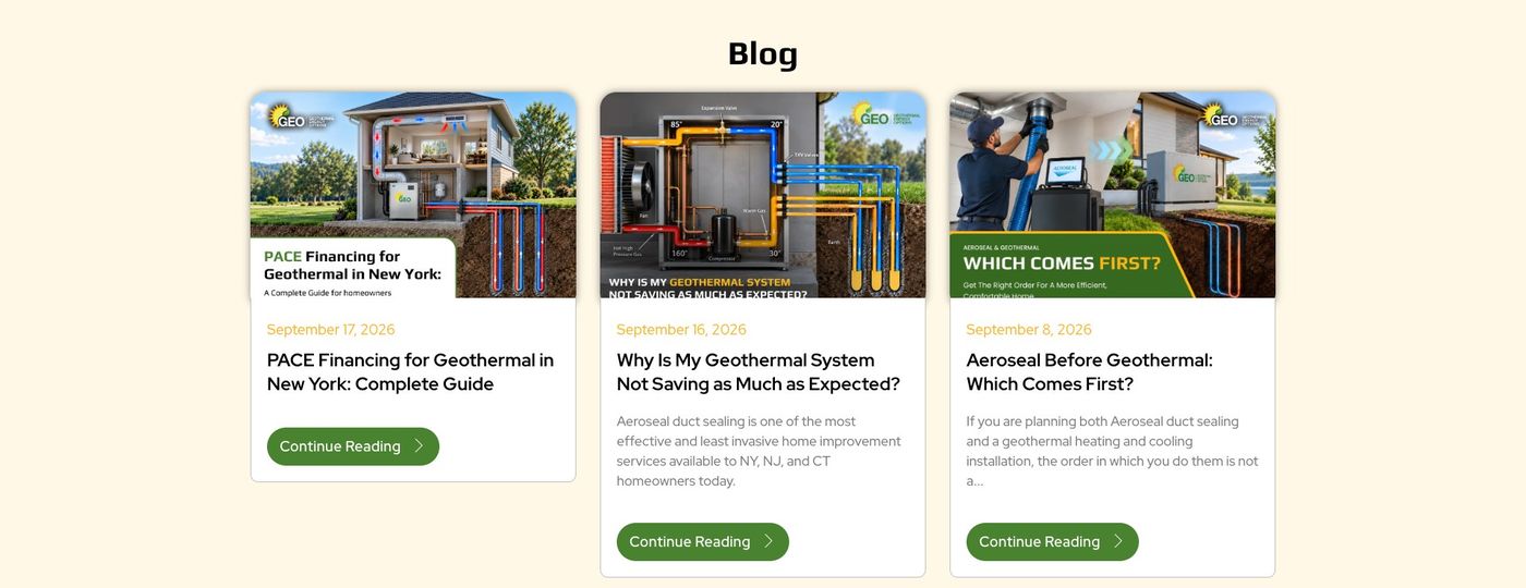 GEO-US blog with educational articles on financing and savings