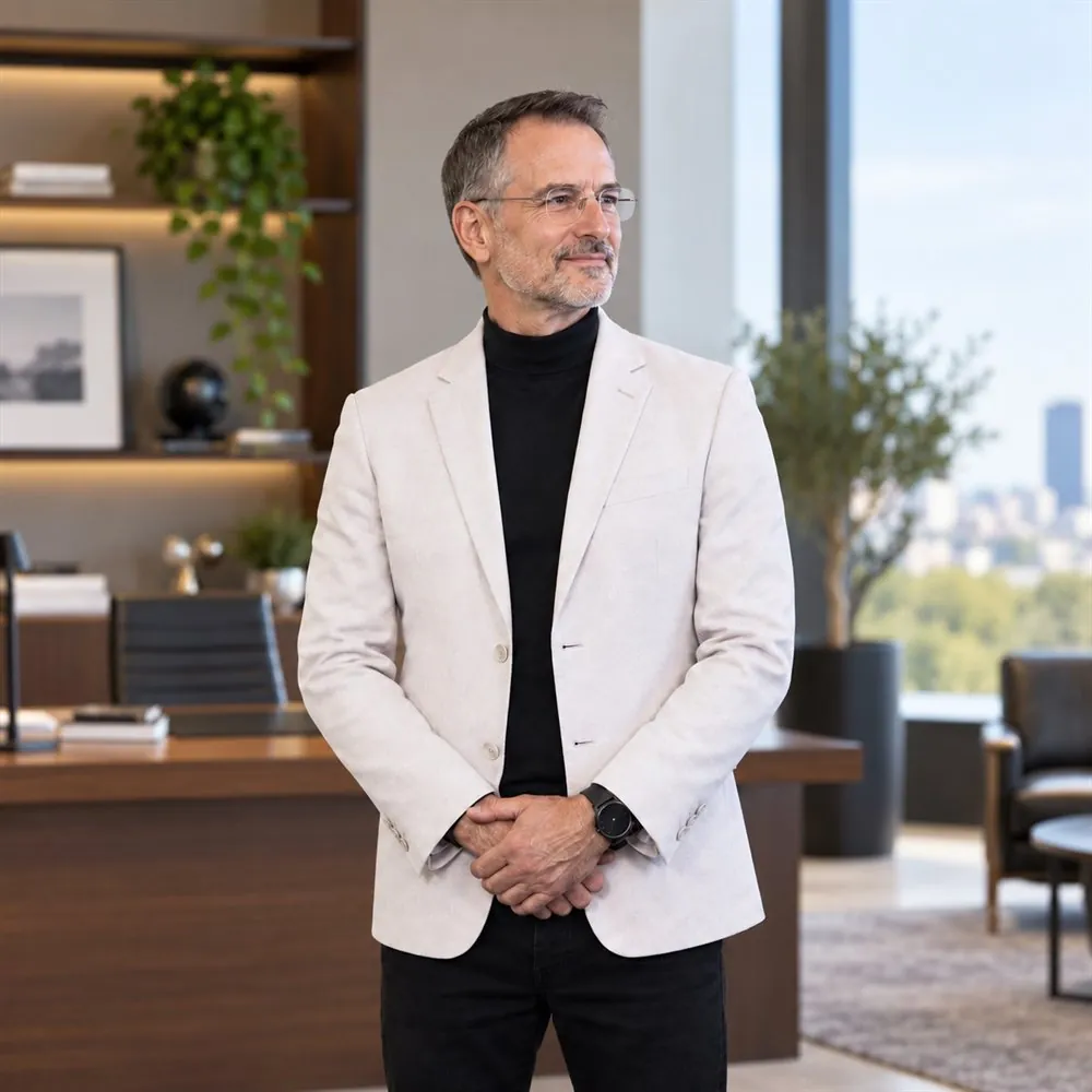 Portrait of Steven Franzken, Founder and Head of Search Architecture at Rank First Digital